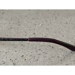 Guess Eyeglasses Womens GU 2200 BLKPUR 51-17-135 Snake Skin Frames ONLY full rim Photo 4