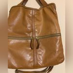 Fossil  Erin Foldover Leather Tote Crossbody Bag and matching wallet Photo 3
