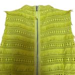 J.Crew NWT Meg Fringe 6 Sheath yellow lined sleeveless Dress Lined Sleeveless Photo 7