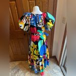 Puff Sleeve Floral Dress Christopher John Rogers Target Size Small Hugh Low Photo 5