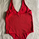 Bozzolo red bodysuit Photo 1