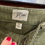 J.Crew  womens  Khaki Chinos in Olive size 30 Photo 2