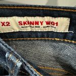 Express X2 W01 Ultra Low Rise Skinny Leg Jeans Women's Size‎ 12 Long Dark Wash Blue Size undefined Photo 3