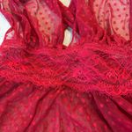 Red lace lingerie Photo 1