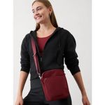 Athleta All About Vertical Crossbody Bag Redwood Photo 1