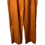 Everlane Burnt Orange The Linen Jumpsuit Size 00 Photo 9
