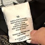 Covington  Black Floral Stretch Waist Midi Skirt Size 10 Photo 5