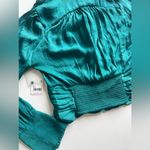 Free People Meet Me There Buttondown in Green Balsam NWT XS Photo 7