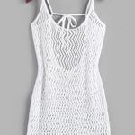 Zaful Crochet Mini Beach Dress Photo 0