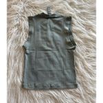 SKIMS  Cotton Jersey Mock Neck Tank Mineral Size Small Photo 3