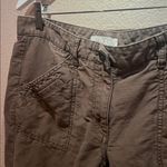Loft Ann Taylor  Women’s Linen Blend Pants Size 6 khaki green Photo 3