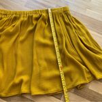 Kimchi Blue  Mustard Circle Skirt M Photo 3