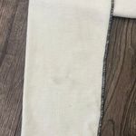 Adika Black and White Long Sleeve Color Block Tee Photo 5