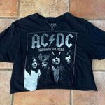 AC/DC  cropped concert, T-shirt, size medium Photo 0