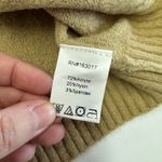 Princess Polly  Sweater Womens Medium Beige Zahara Cropped Turtleneck Puff Sleeve Photo 5