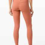 Lululemon Women's Align Angles Super High Rise Tight 28" Rustic Coral Size 10 Photo 0