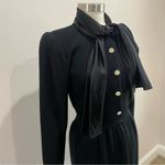 Vintage Dana Hogan Designed By Robyn Hogan Santana Knit Black Classic Dress Sz 4 Photo 12