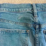 Madewell  The Perfect Vintage Jeans Denman Wash Blue Distressed Ripped Size 26 Photo 5