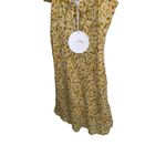 Oh Polly Princess Polly Floral Mini Dress Tie Front Flutter Sleeve Smocked Yellow‎ Size 6 Photo 7