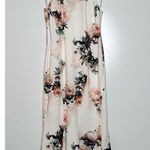 Karen Millen NWT Satin Crepe Peony Waterfall Hem High Neck Dress Size 8 Photo 3