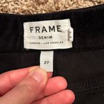 frame denim Frame Le Velveteen Le Mini Boot Black Pants Photo 9