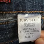 Judy Blue Vintage  Distressed‎ Jeans Sz 11 Y2K 2000s Vintage Made In USA Retro Photo 3