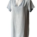 Velvet Heart NWT,  Tencel Chambray V-Neck Pullover Dress, Sz M Photo 6