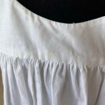 ZARA Trafaluc Collection Womens Dress Size M White Poplin Bow Sleeve Mini NEW Photo 5