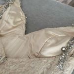 Maggie Sotero Ivory Lace Overlay Wedding Dress Cap Sleeve V Photo 6