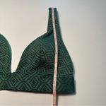 Cupshe  WOMEN’S PATTERN PLUNGE NECK BIKINI TOP SIZE S Photo 6