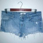 PINK - Victoria's Secret  8 34 Distressed Jeans Short Shorts Photo 0