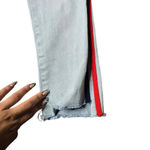 Mother Superior Insider Crop Step Fray Jeans Size: 28 Blue Photo 2