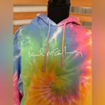 Paul McCartney Freshen Up Tour Tie Dye Hoodie Orange Size M Photo 6