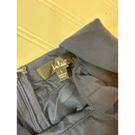 Lulus NWOT  Splendid Charisma Navy Ruffled Pleated One-Shoulder Midi Dress Size L Photo 3