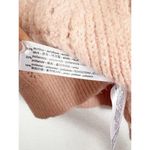 ZARA Pink Jewel Button Pointelle Knit Vest Small Oversized Sweater Rhinestone Photo 5