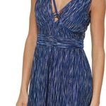 Guess Women's V-Neck Textured Tank Dress Photo 0