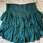 Mustard Seed Boutique Green Ruffle Skirt Photo 3