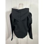 Adidas NEW!  Black/White Womens Essentials 3-Stripe Hoodie new with tags. Size L Photo 5