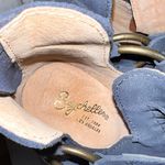 Seychelles Navy Blue Leather Impossible Western Style Ankle Booties Photo 6