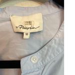 3.1 Phillip Lim 3.1 Philip Lip light blue lantern sleeve pearl buttons size 10 Photo 3