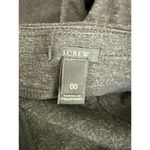 J.Crew Gigi Ponte Knit Black Leather Tuxedo Stripe Ankle Pants 00 Black #3272 Photo 6