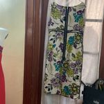 Carlisle Dress Linen Floral Sleeveless size 8 Photo 1