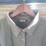 Bill Blass Blassport 2X Mocha Pseudo Suede Shacket Plus Photo 7