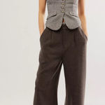 Free People  Herringbone Tweed Grey Jamie Tube Top in 70s Combo Photo 0