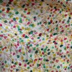 Bisou Bisou S Sheer Floral Tank , with the most adorable lucite rosette buttons Photo 3