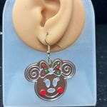 Gingerbread Cutie Earrings with Festive Bows 🎀 | Holiday Christmas Jewelry Brown Photo 1