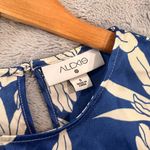 Alexis  Blue and White Floral Mini Dress Photo 2