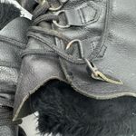 Sorel Womens Black Leather Winter Boots Size 8 Photo 7