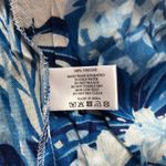 America & Beyond‎ Womens Dress S Blue Floral V Photo 6