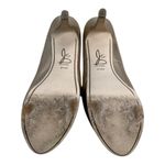 JOAN & DAVID Danicolette Gold Pump Stiletto Platform Dress Shoe Size 8.5 Photo 6